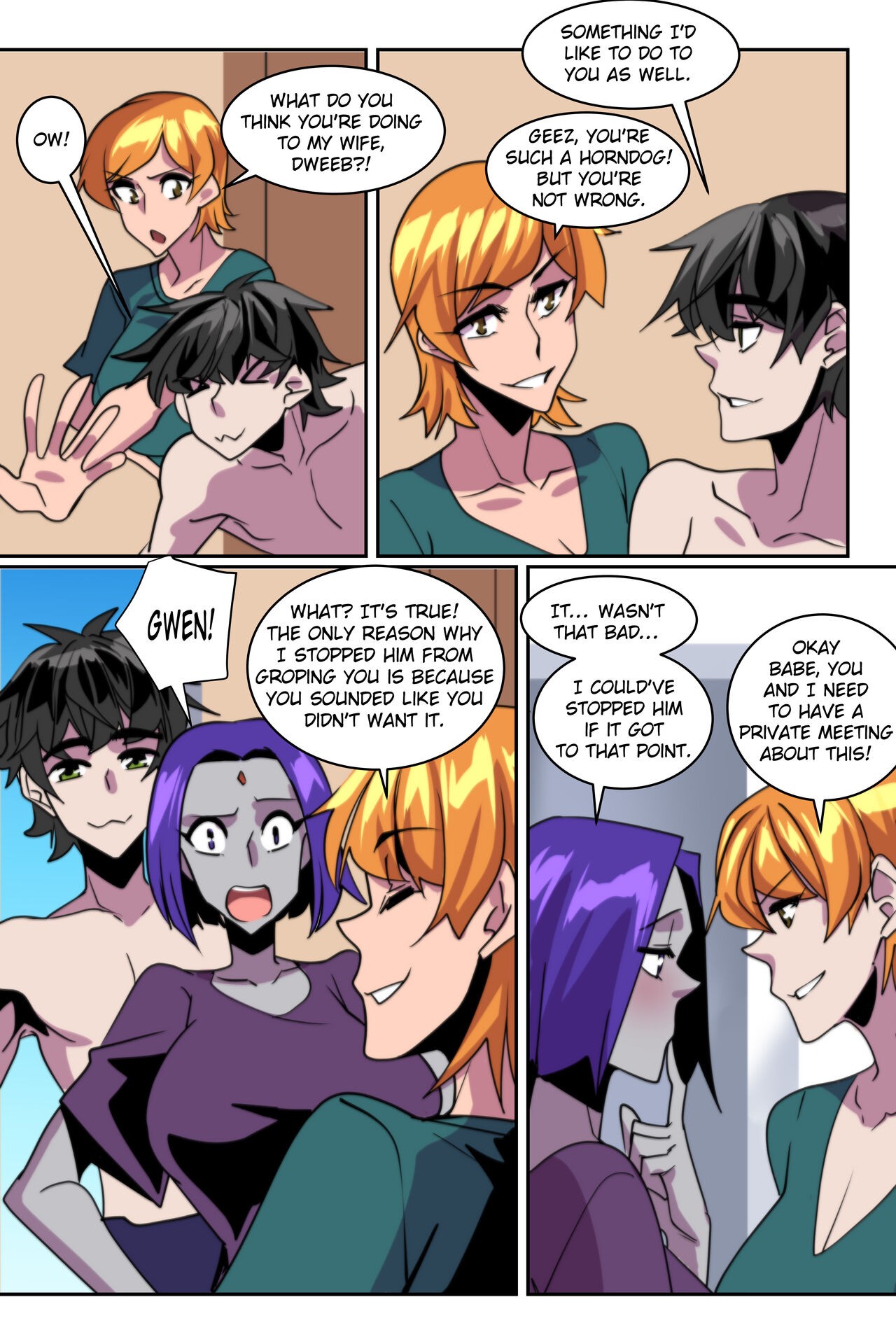 Raven And Gwen’s Magical Adventures Part 7 Porn Comic english 03