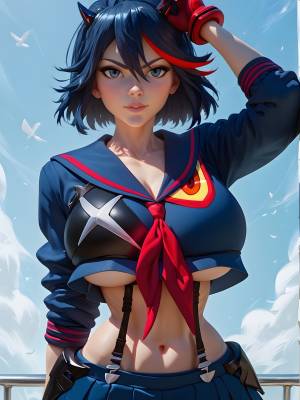 Ryuko Matoi From Kill La Kill Porn Comic english 04