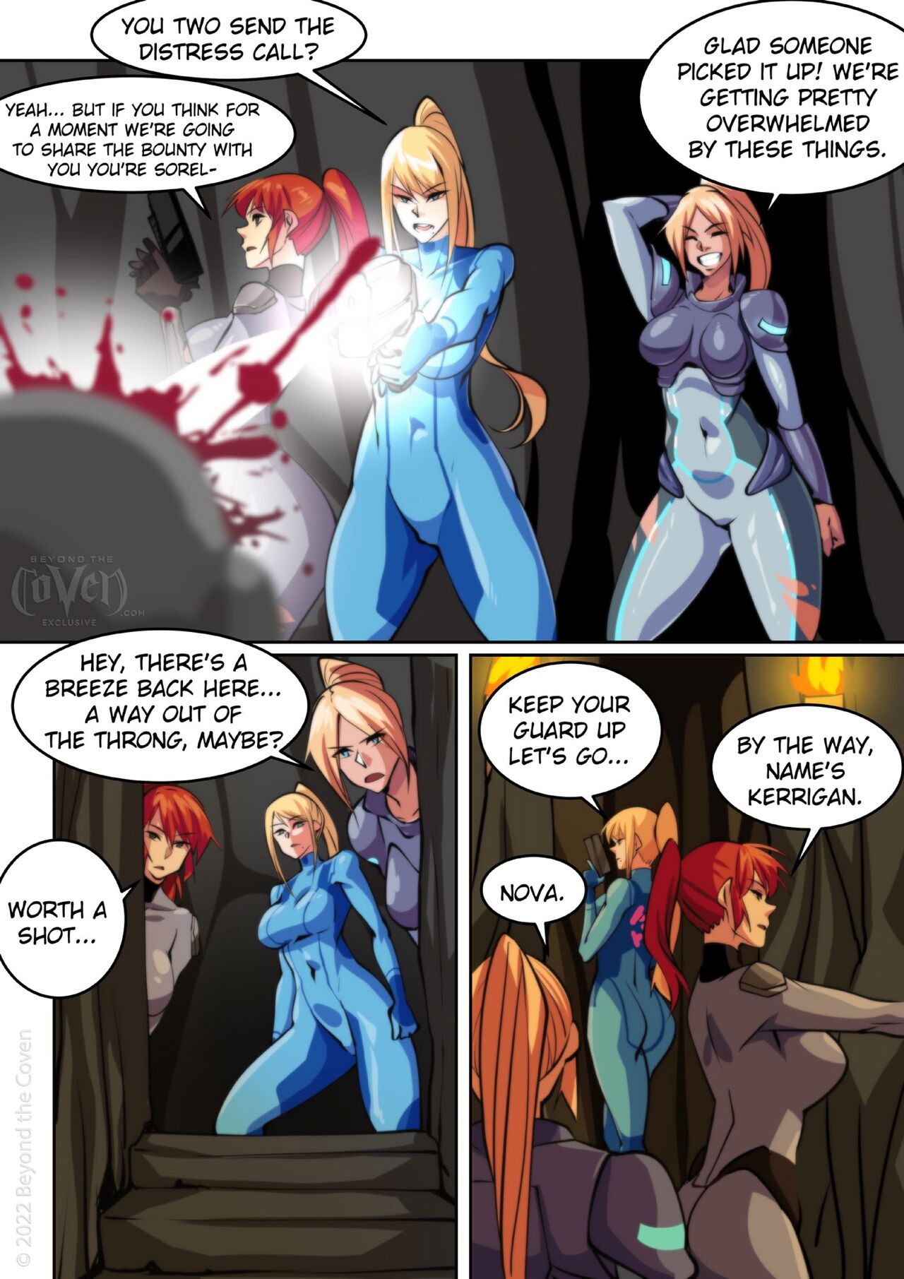 Samus’s Deathly Encounter Porn Comic english 04