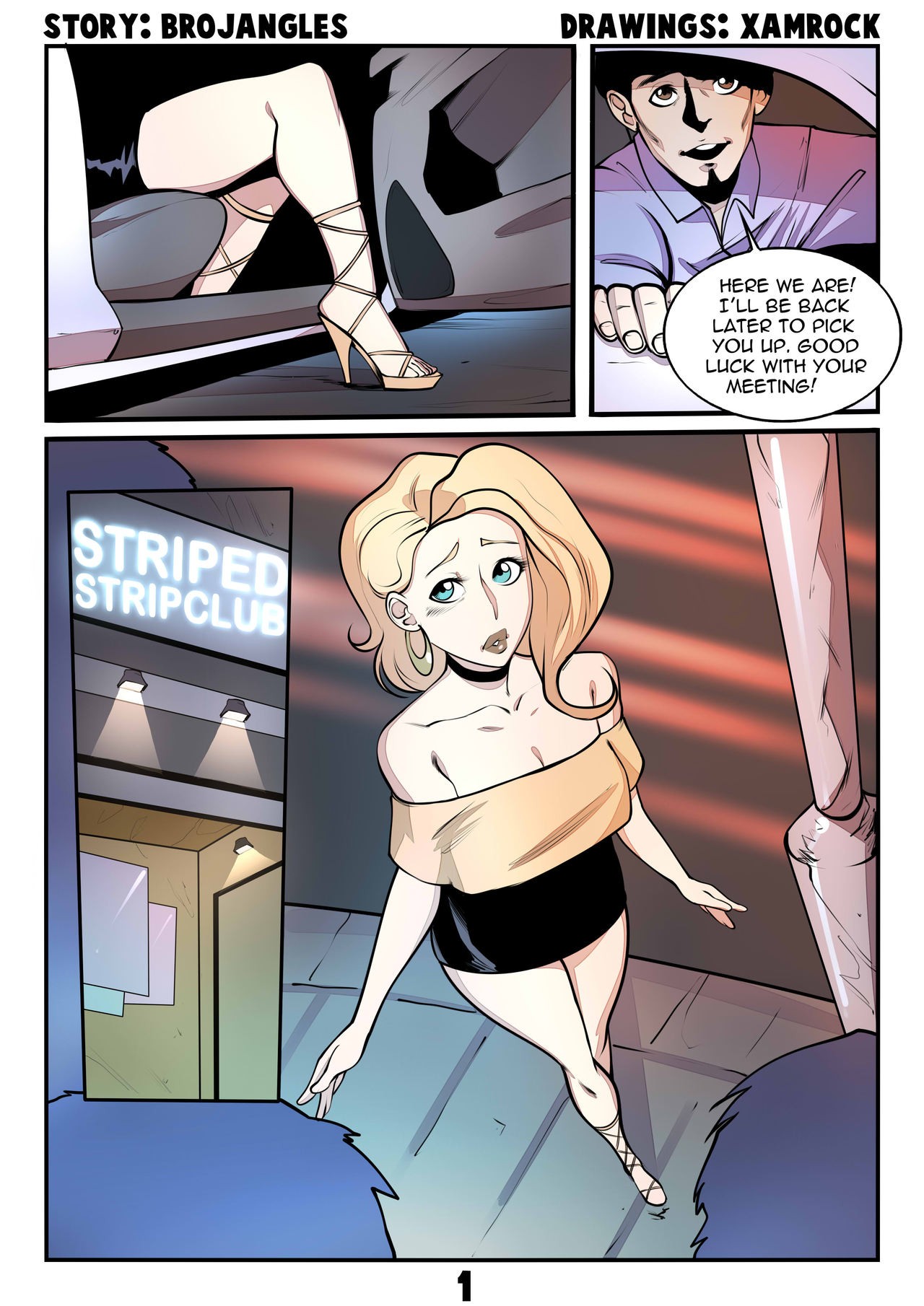 Striped Payback Porn Comic english 04