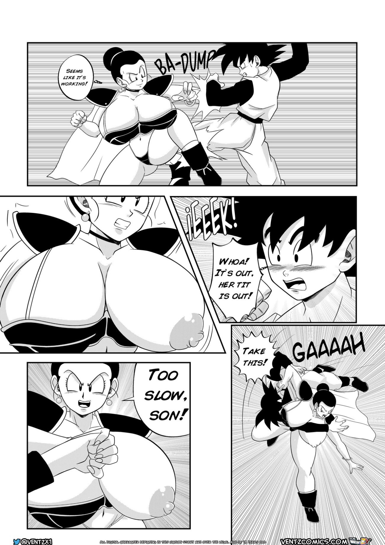 Super Dragon Ball: Eros - Chichi’s Special Training Porn Comic english 07