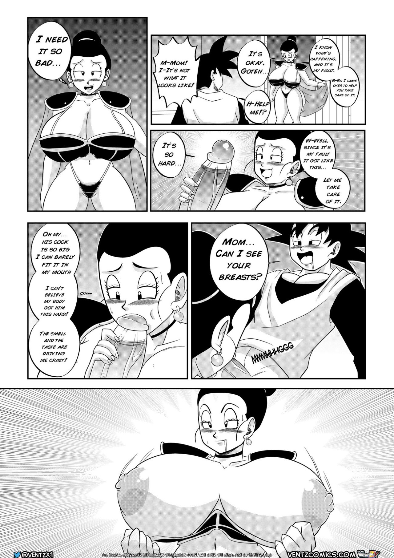 Super Dragon Ball: Eros - Chichi’s Special Training Porn Comic english 09