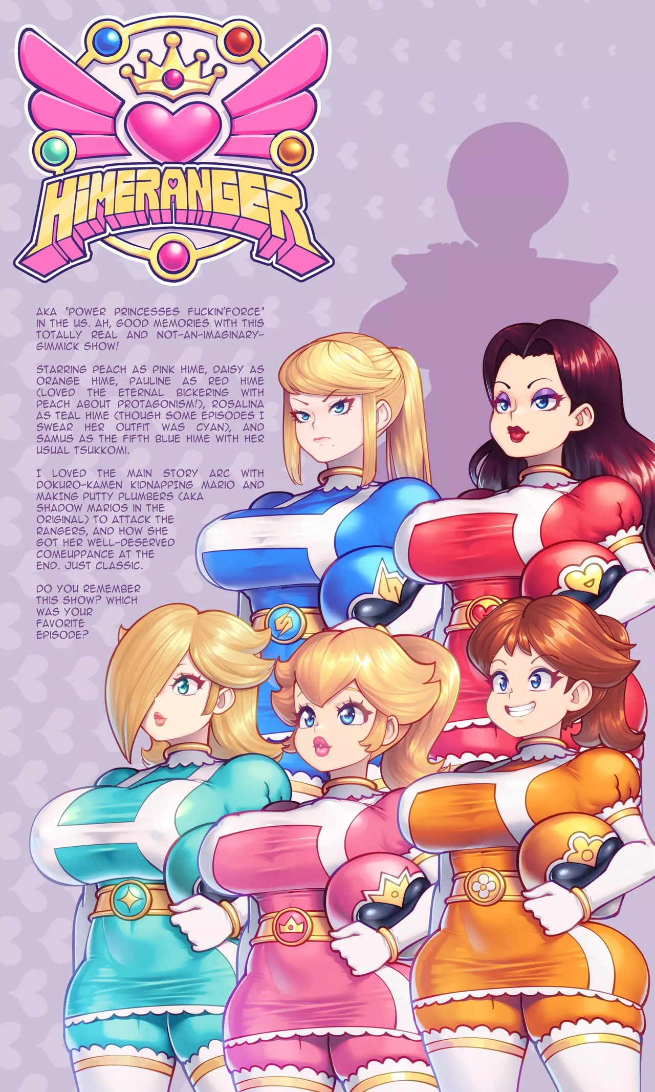 Super Hentai Himeranger! (Metroid) [Supersatanson] - English - Porn Comic
