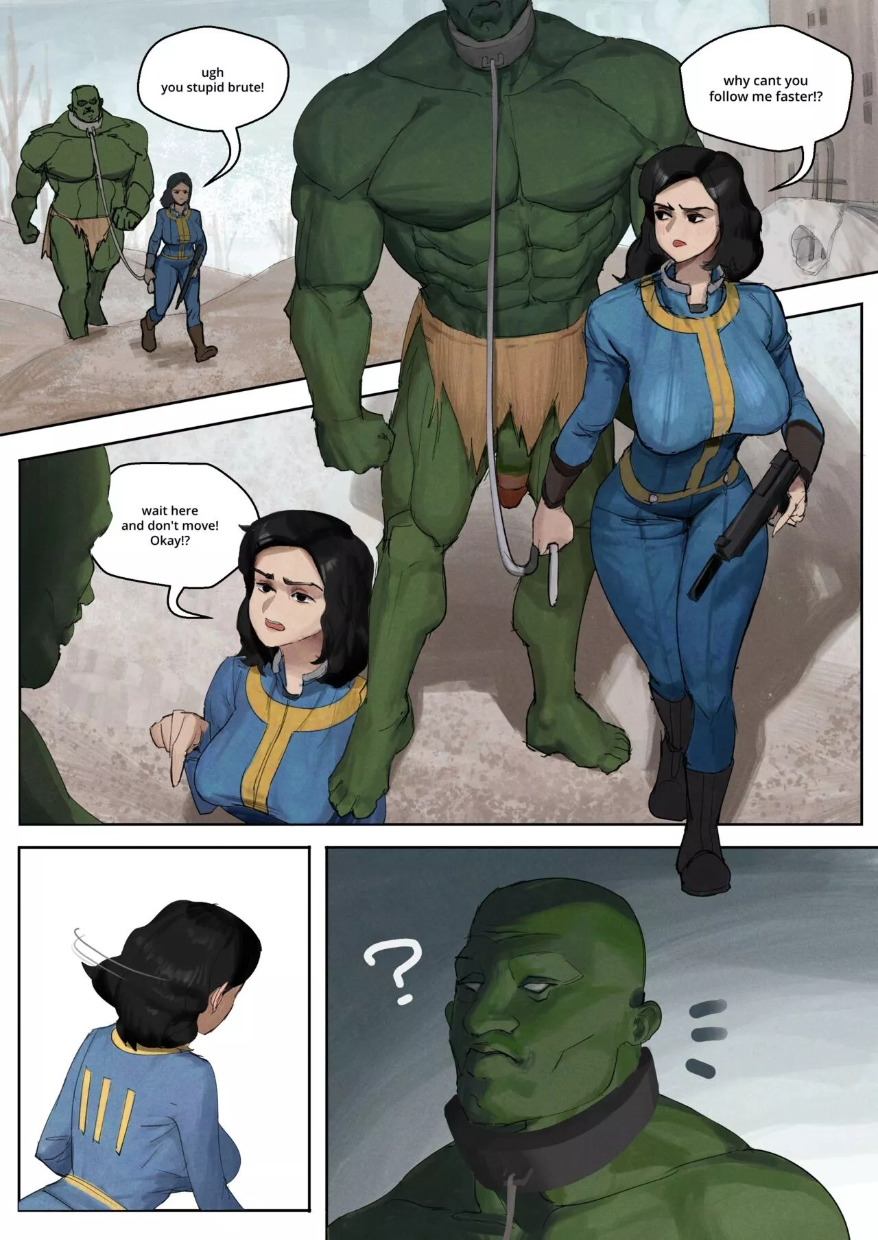 Super(hung)mutants (Fallout) [wjs07] - English - Porn Comic