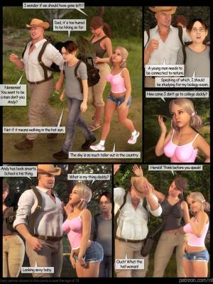 The Family Hike Porn Comic english 02