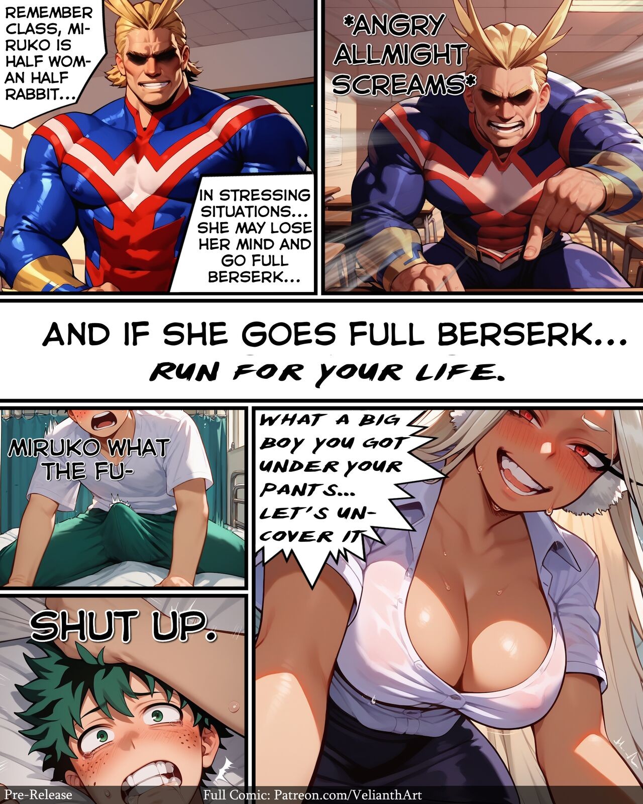 Waking Up With Miruko-Sama! Porn Comic english 07