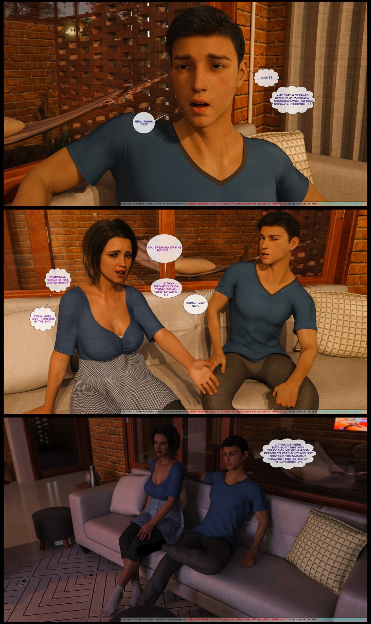 A Mothers Shame: Familiar Strangers Porn Comic english 22