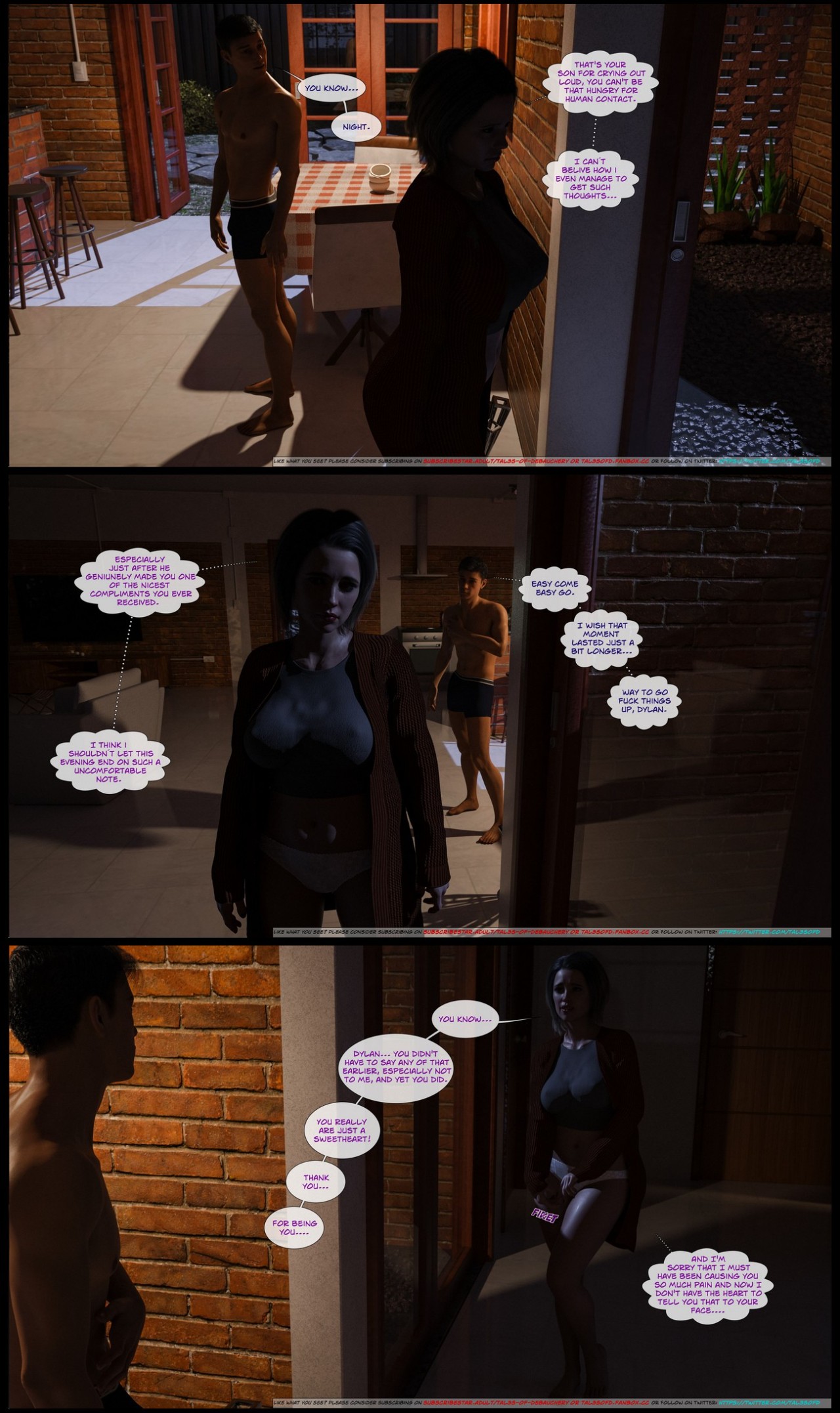 A Mothers Shame: Familiar Strangers Porn Comic english 46