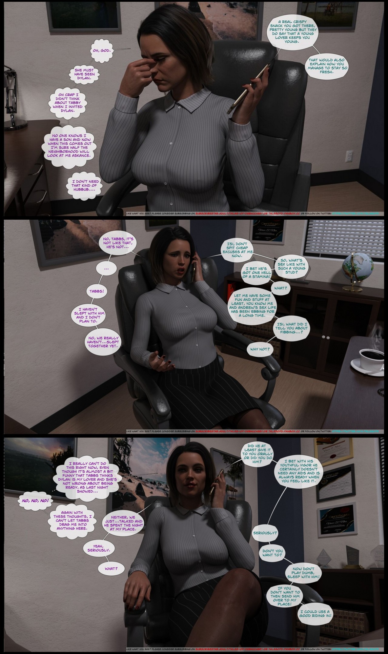 A Mothers Shame: Familiar Strangers Porn Comic english 58