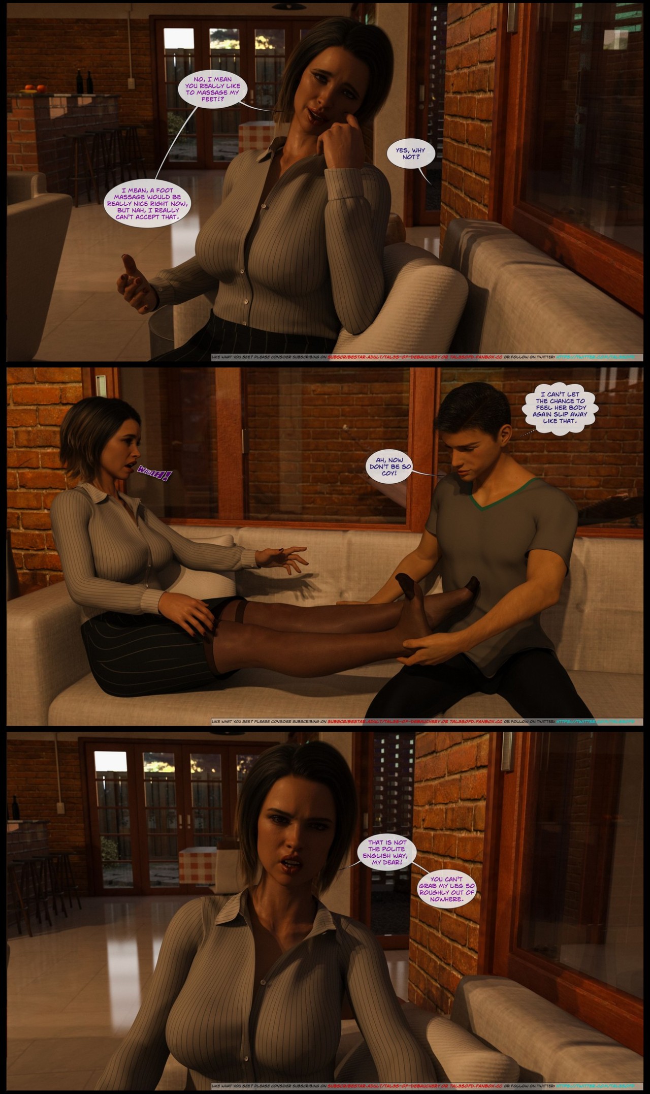 A Mothers Shame: Familiar Strangers Porn Comic english 64