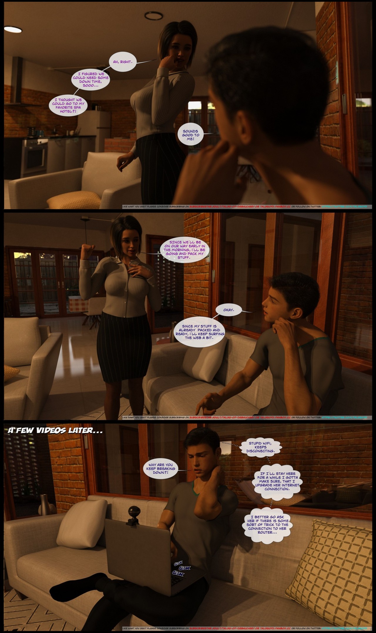 A Mothers Shame: Familiar Strangers Porn Comic english 69