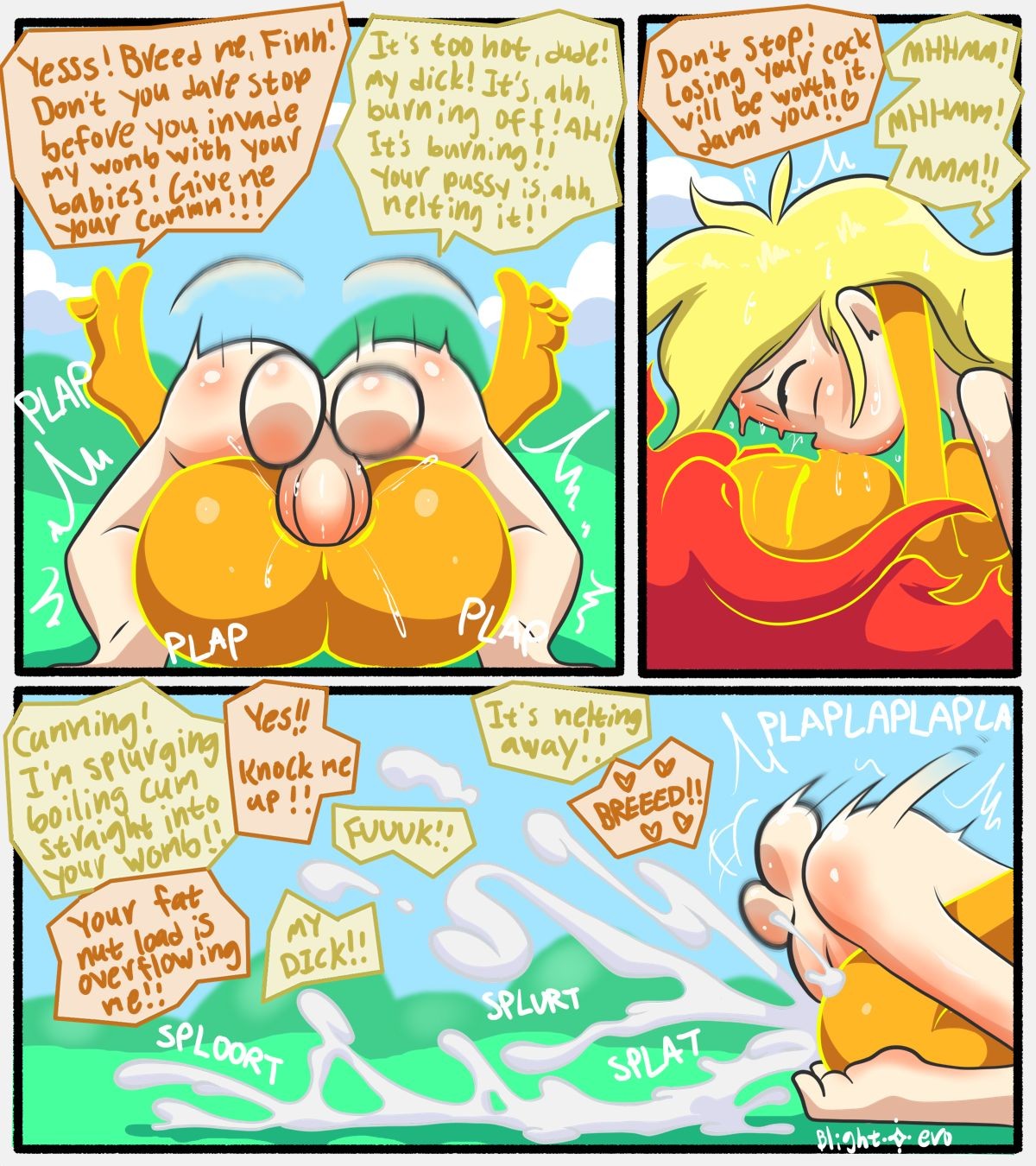 Adventure Time Porn Comic english 125