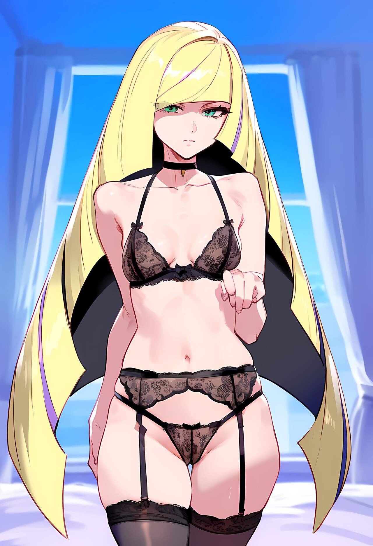 AI Generated: Lusamine Porn Comic english 02