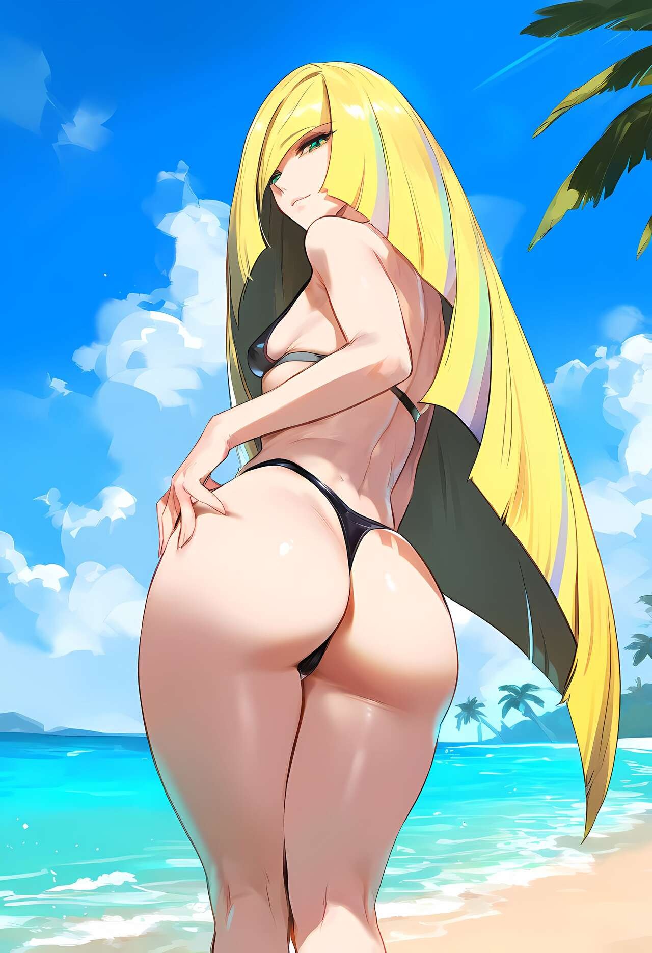 AI Generated: Lusamine Porn Comic english 35