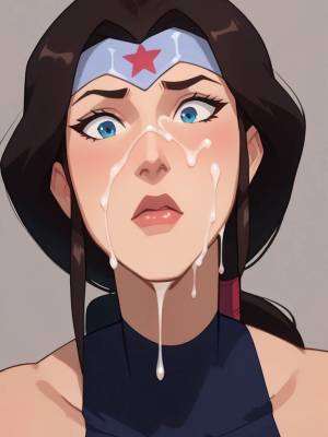 AI Generated: Wonder Woman Porn Comic english 22