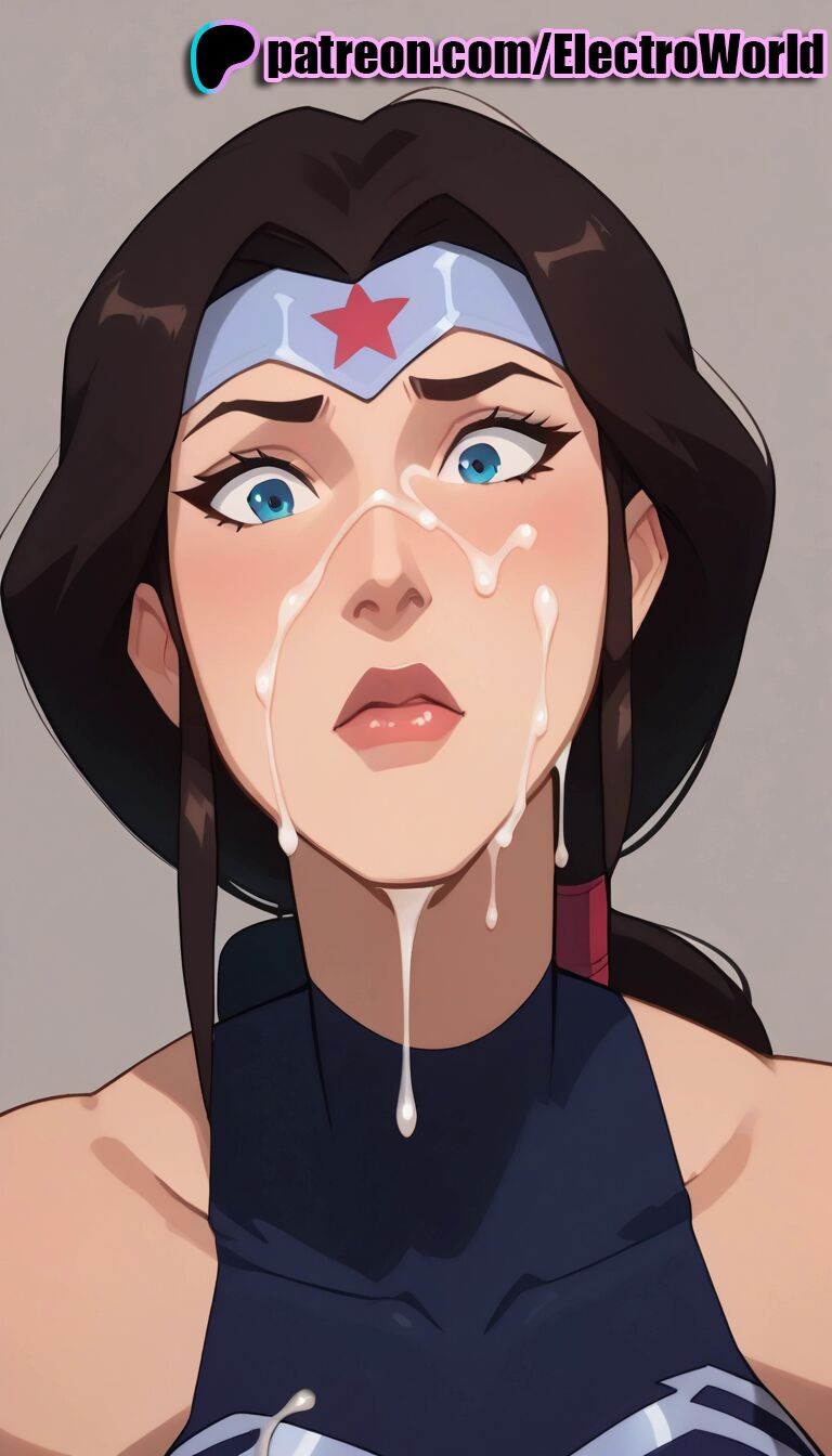 AI Generated: Wonder Woman Porn Comic english 22