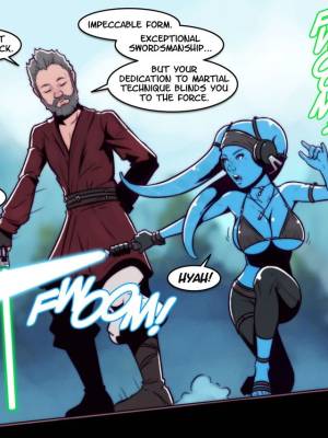 Alenya Hirani: Twi’lek Padawan Porn Comic english 04