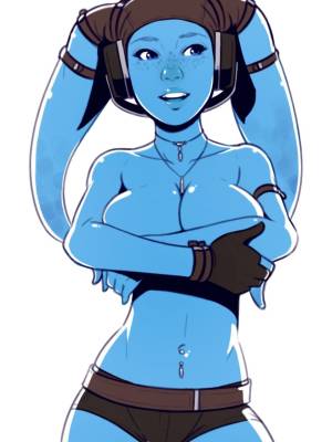 Alenya Hirani: Twi’lek Padawan Porn Comic english 25