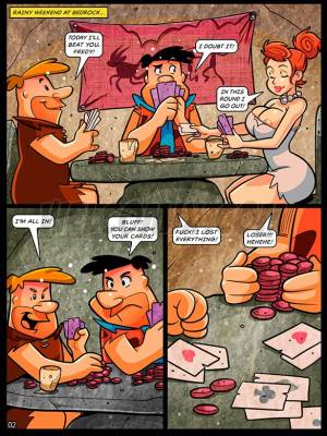 All In At The Poker Table (Welcomix) Porn Comic english 02