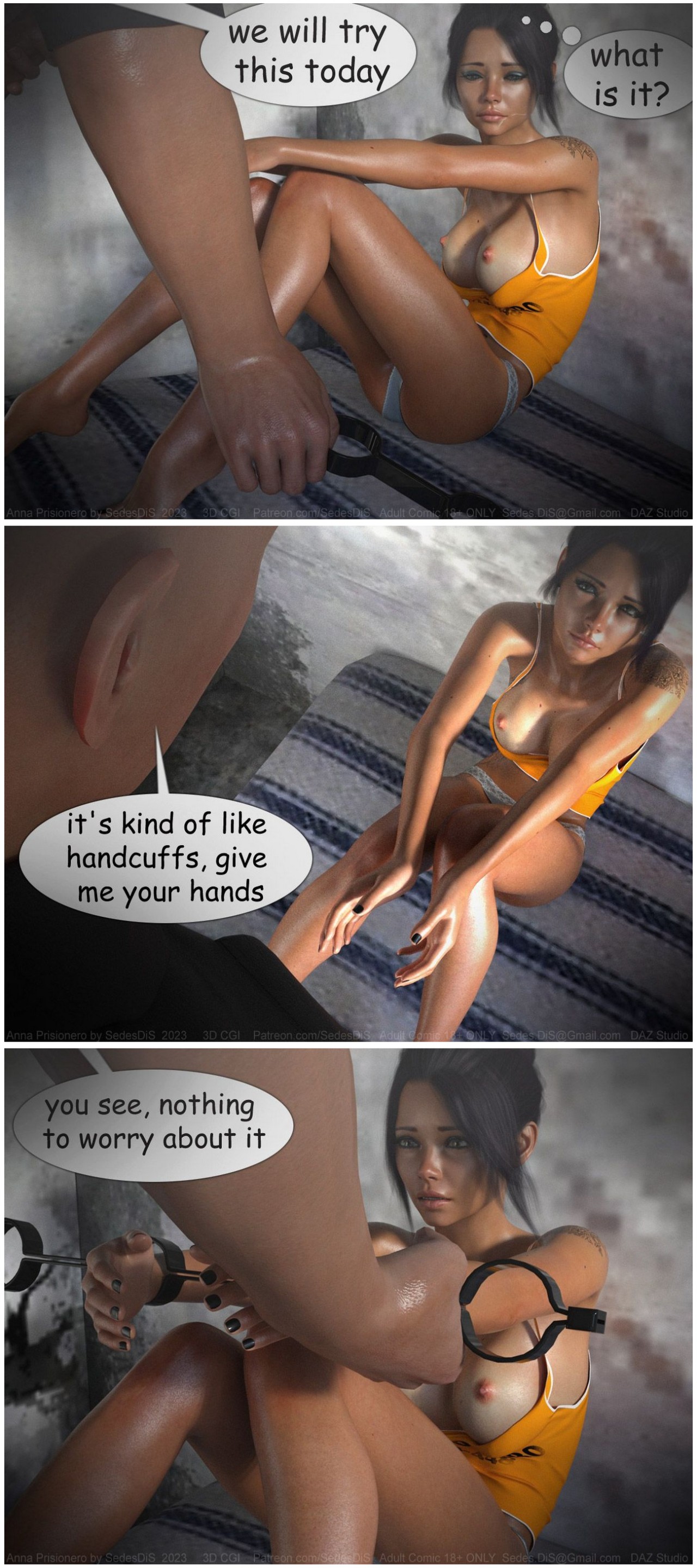 Anna Part 5: Prisionero Porn Comic english 11