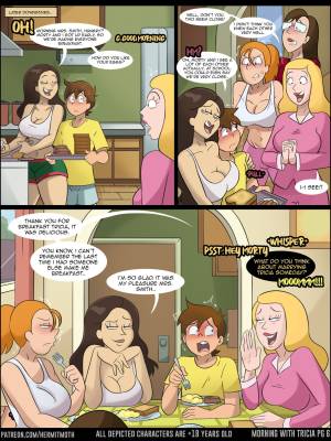 Aw Jeez Tricia Part 2: Morning With Tricia Porn Comic english 06