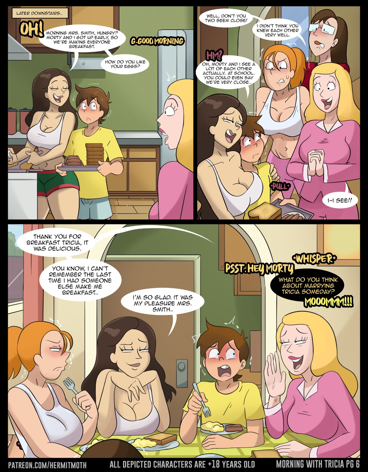 Aw Jeez Tricia Part 2: Morning With Tricia Porn Comic english 06