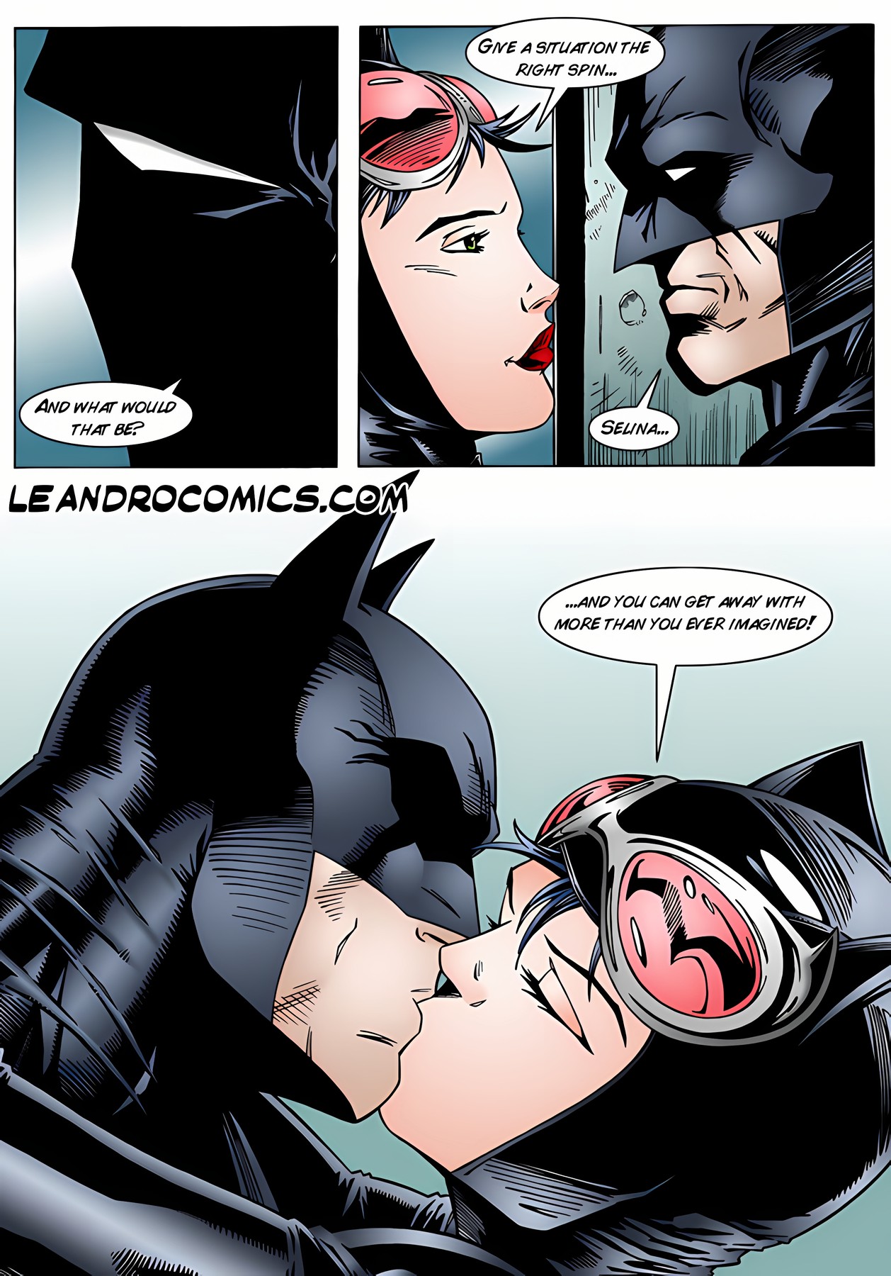 Batman And Catwoman Porn Comic english 09