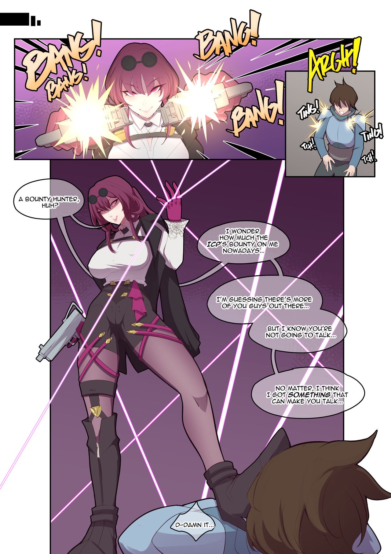 Bounty Hunted! Porn Comic english 02