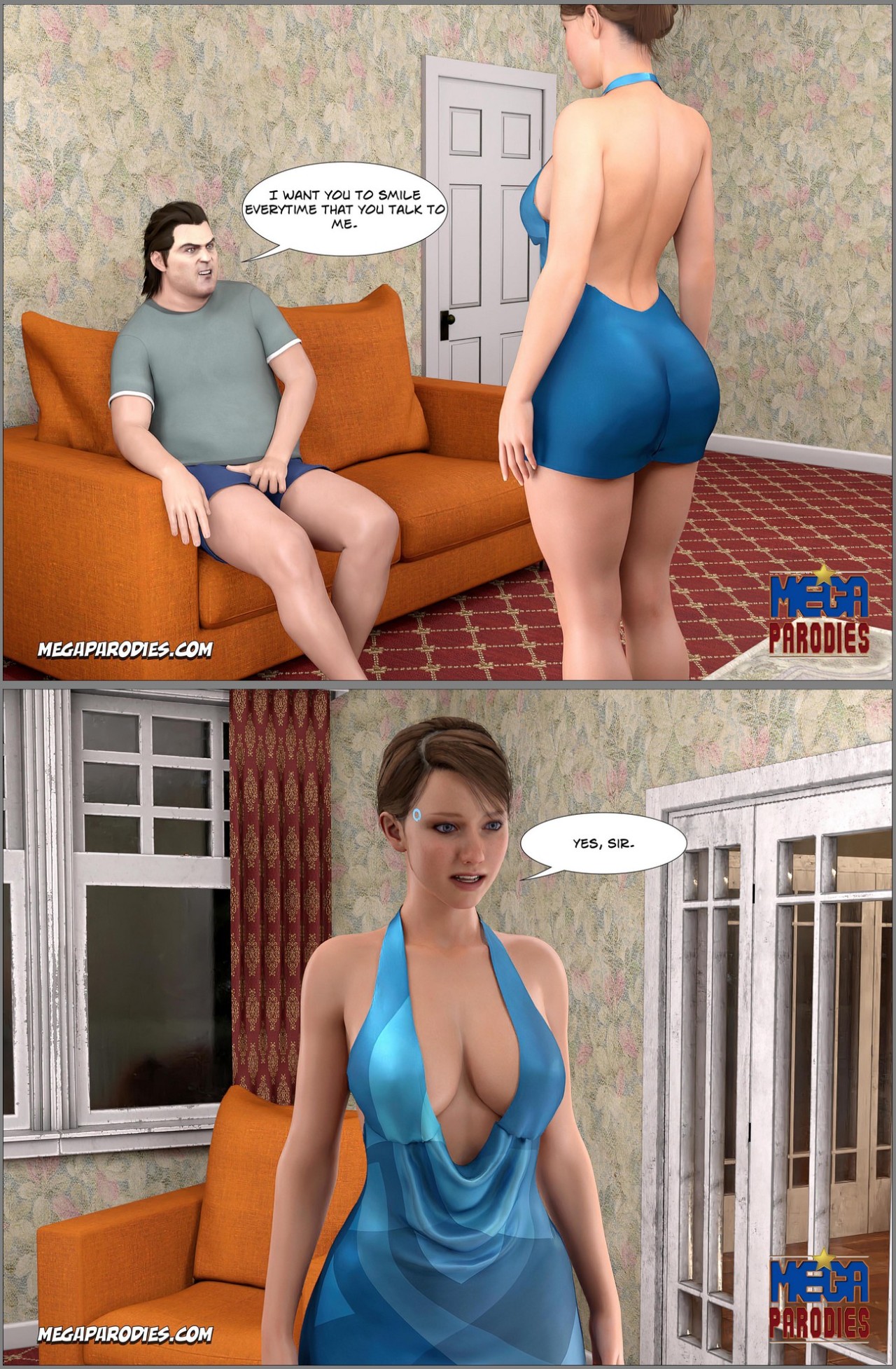 Detroit: Pleasures Human Porn Comic english 28