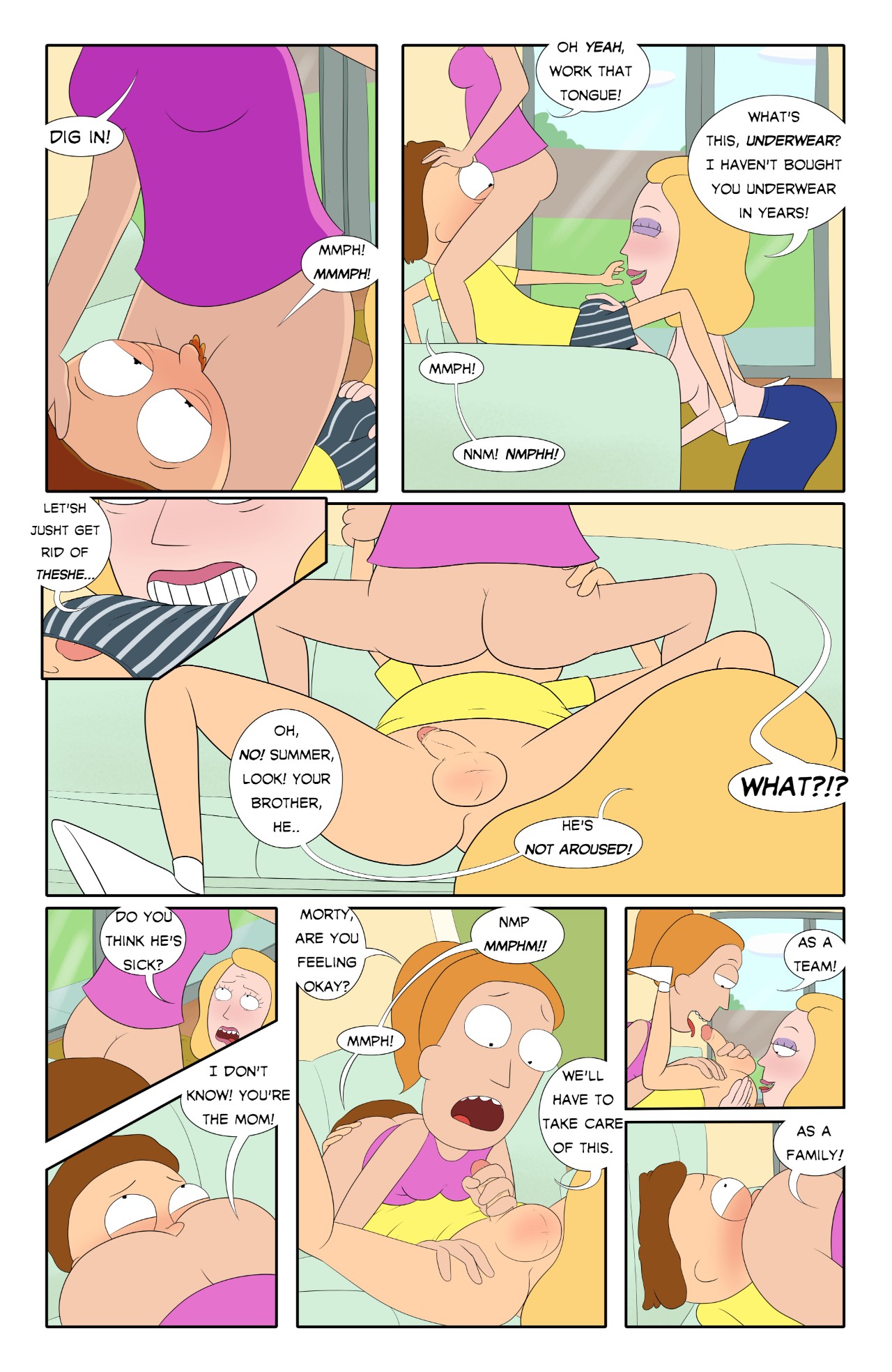 Dimension X-69 By Blargsnarf Porn Comic english 04