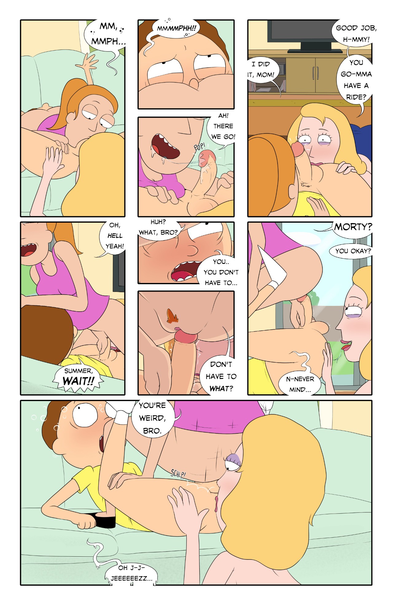 Dimension X-69 By Blargsnarf Porn Comic english 05