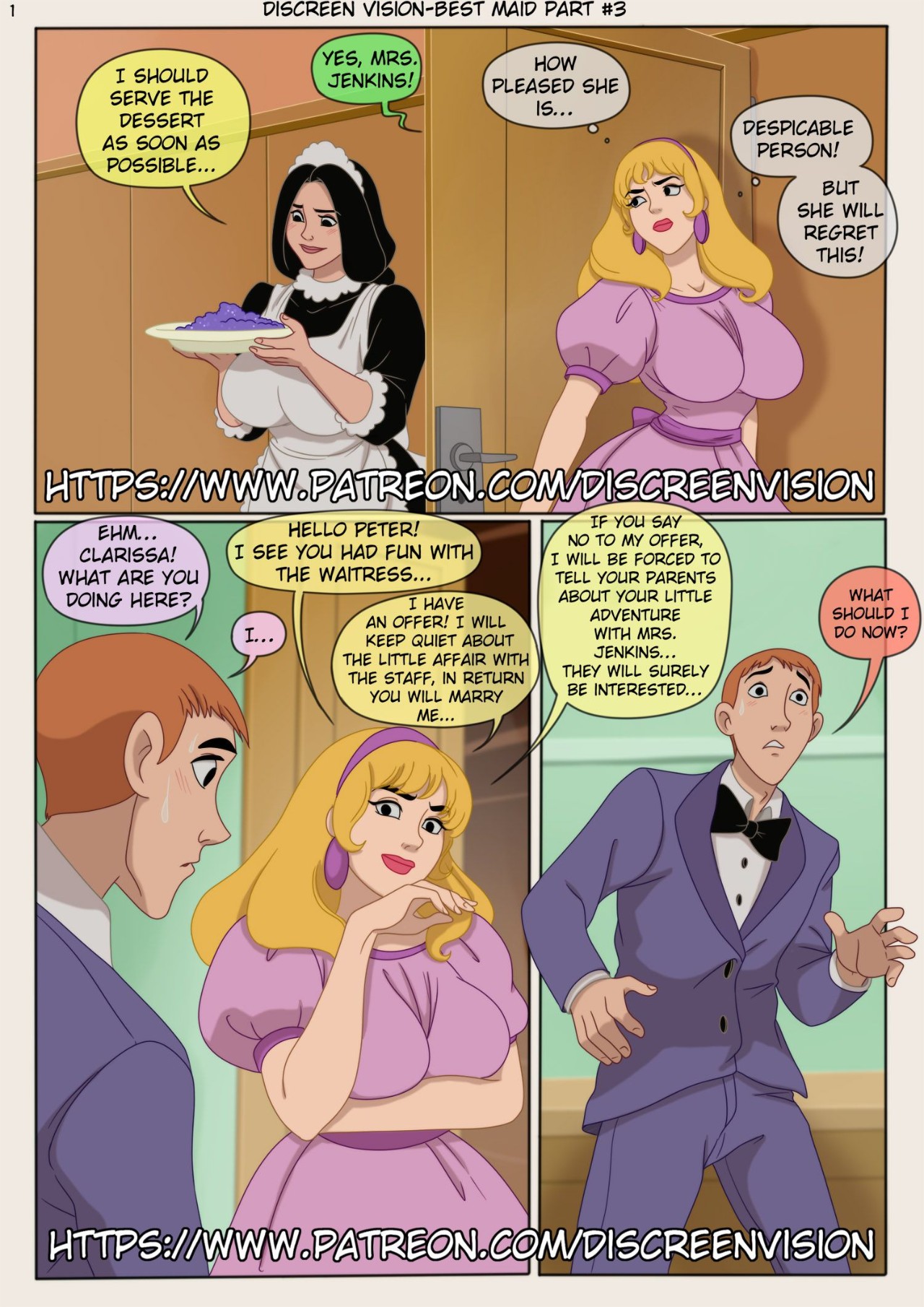 Discreen Vision: Best Maid Part 3 Porn Comic english 02