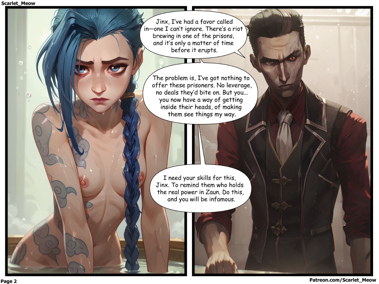 Earning The Name Part 3: Chaotic Order Porn Comic english 03