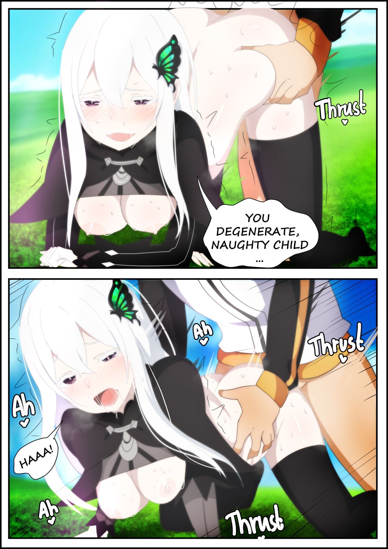 Echidna, Witch Of Greed Porn Comic english 14