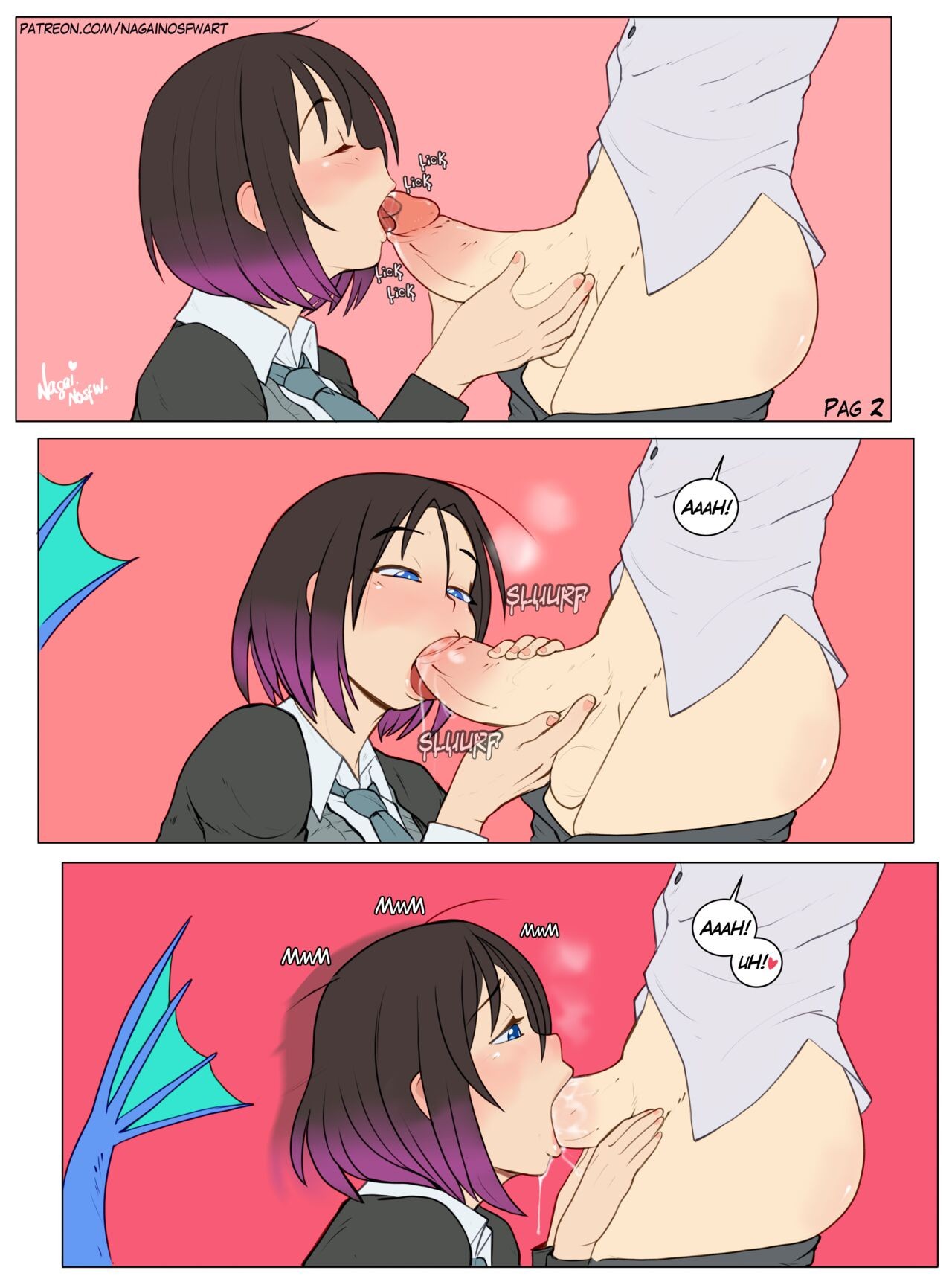 Elma x Kobayashi Porn Comic english 02