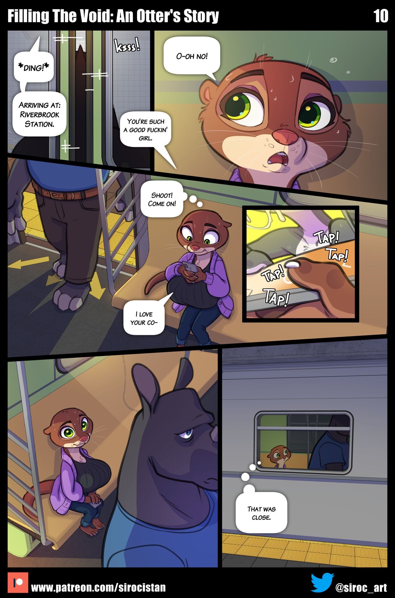 Filling The Void: An Otter’s Story Porn Comic english 10