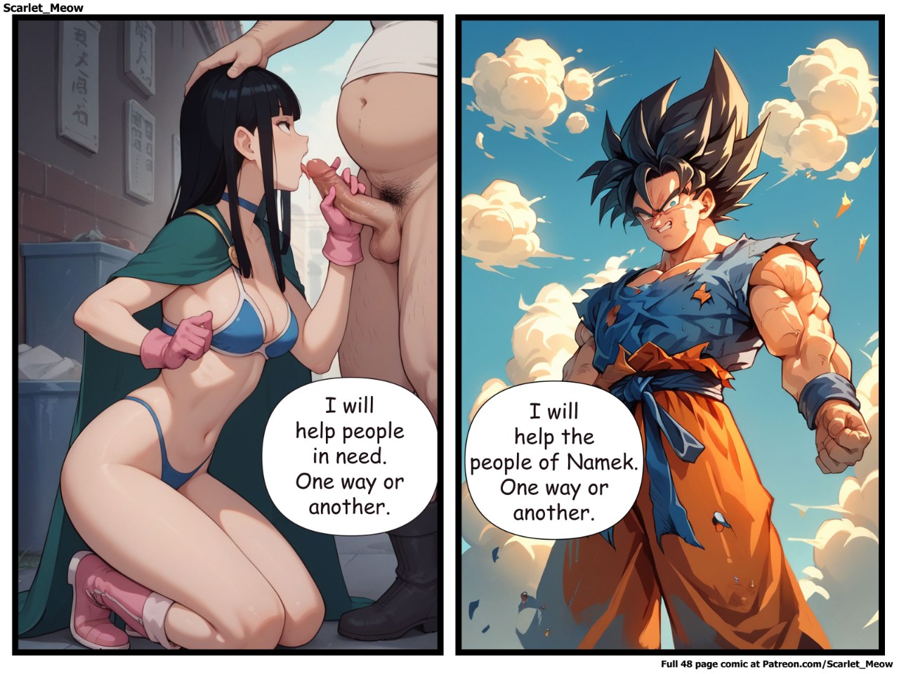 Goku’s Absence Part 2 Porn Comic english 11