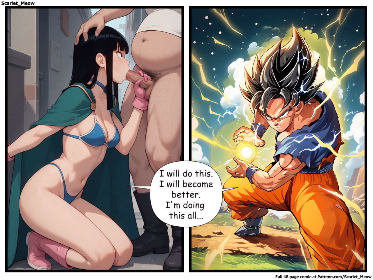 Goku’s Absence Part 2 Porn Comic english 12