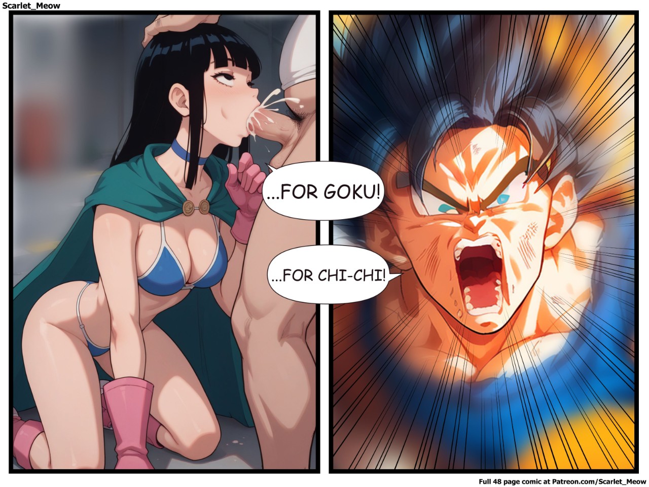 Goku’s Absence Part 2 Porn Comic english 13