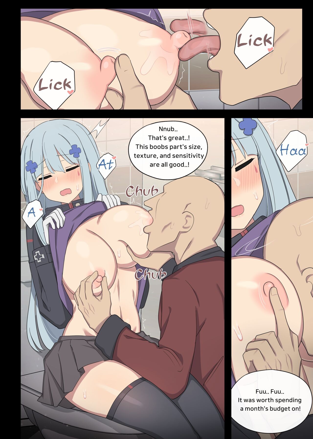 HK416 By Poyeop Porn Comic english 02