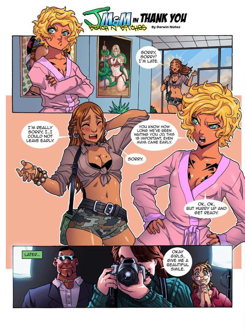 J’M&M Beach n’ Bitches Part 2 Porn Comic english 29