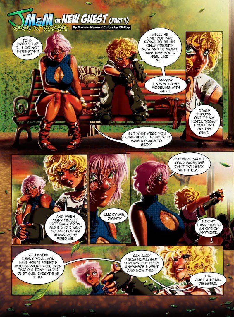 J’M&M Beach n’ Bitches Part 2 Porn Comic english 43