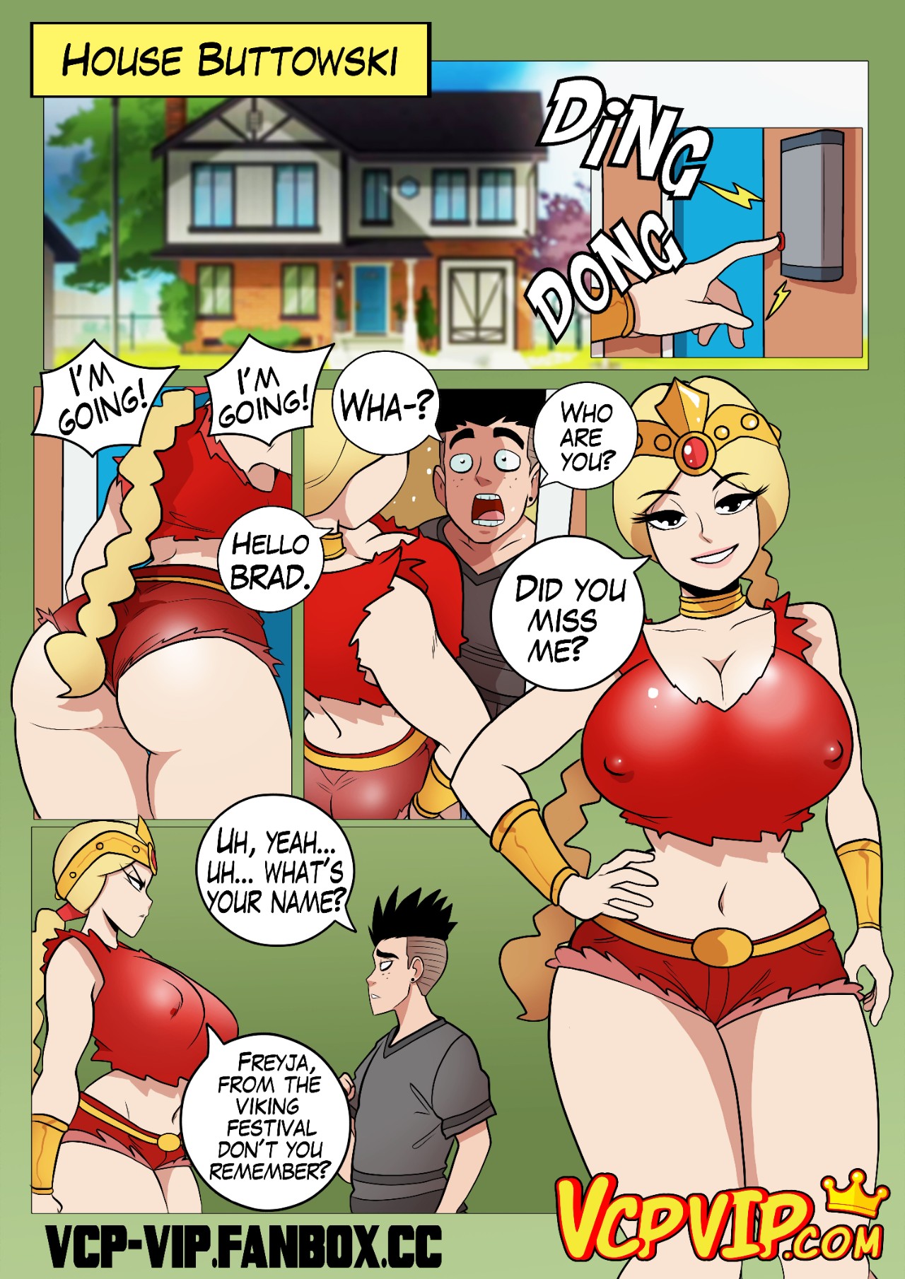 Kick Buttowski Knows Babes Part 2: Brad's Revenge Porn Comic english 02