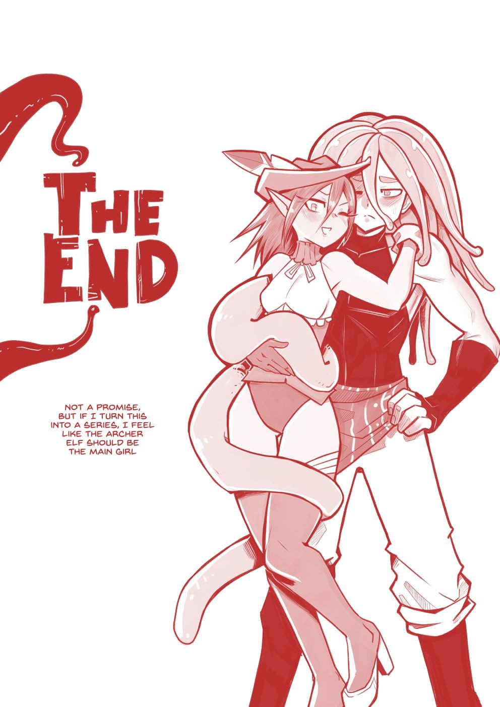 Life as a Tentacle Monster In Another World Porn Comic english 14