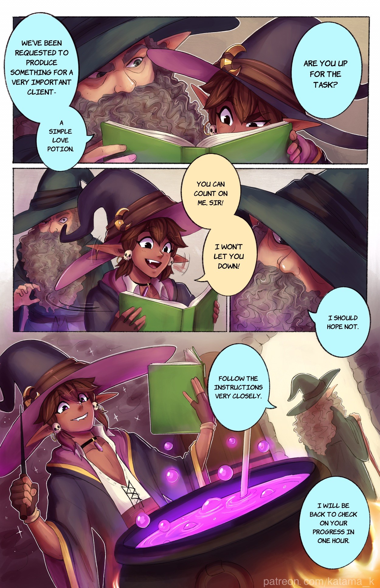 “Love” Potion Porn Comic english 03