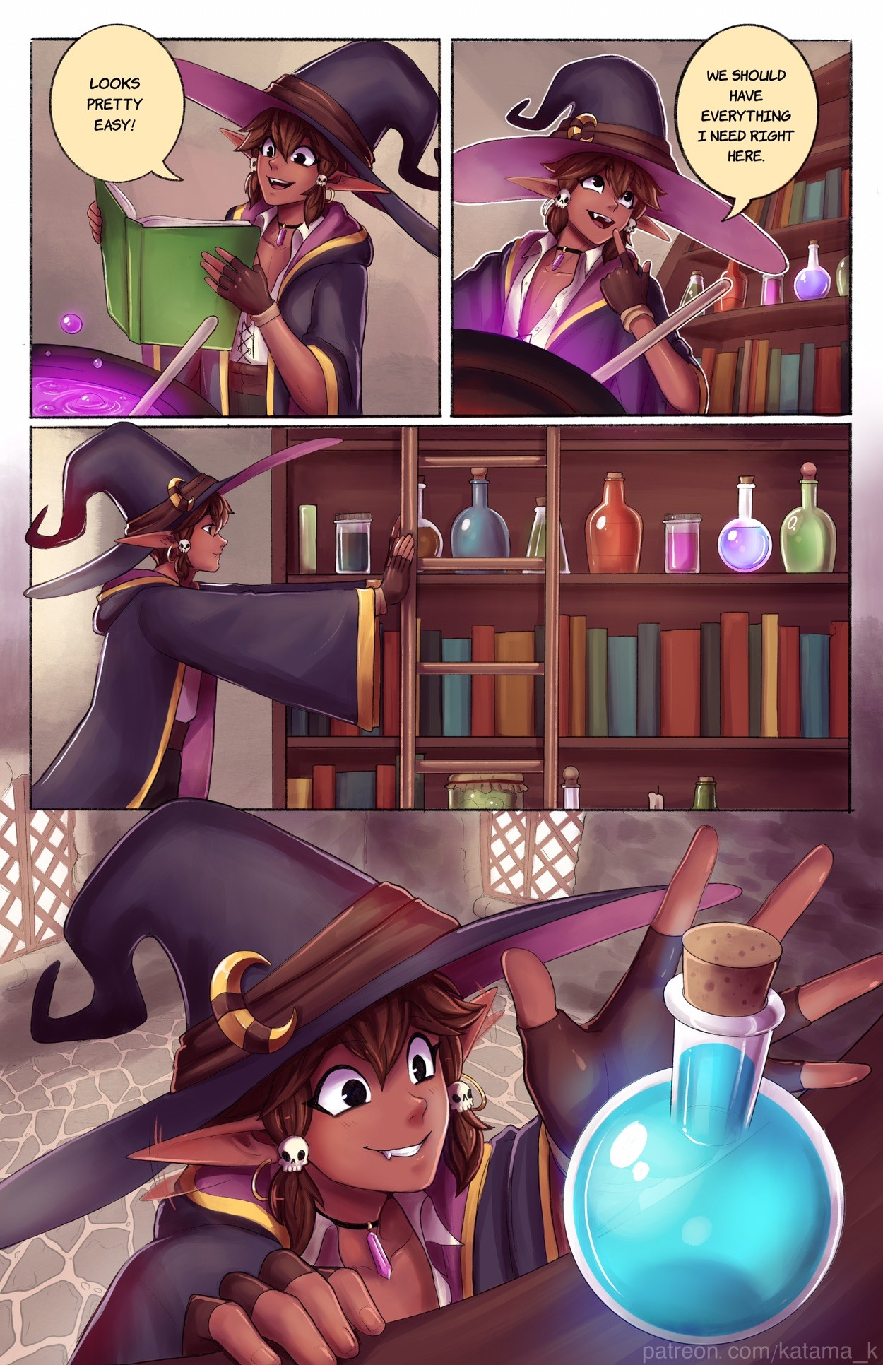 “Love” Potion Porn Comic english 04