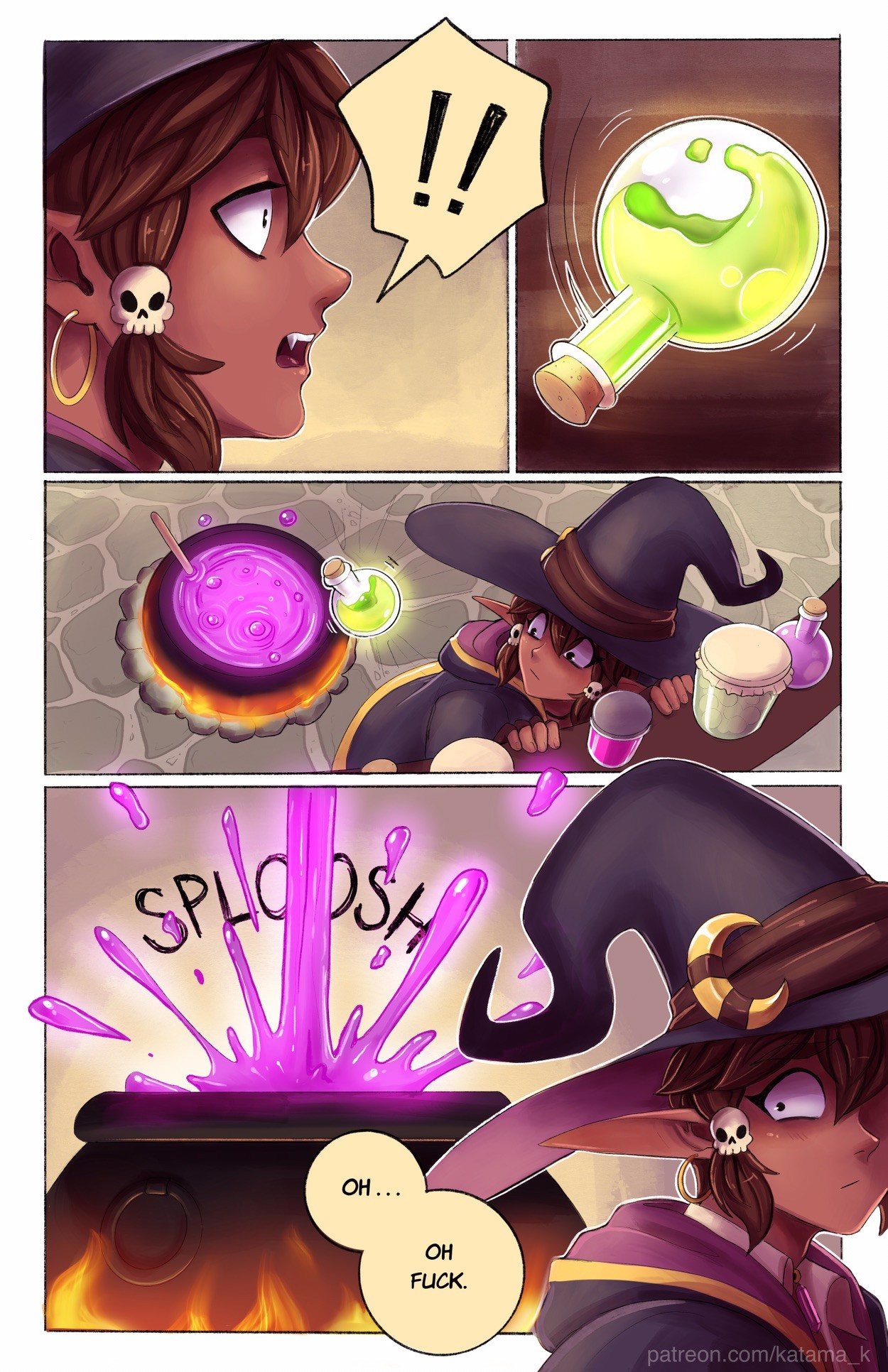 “Love” Potion Porn Comic english 06