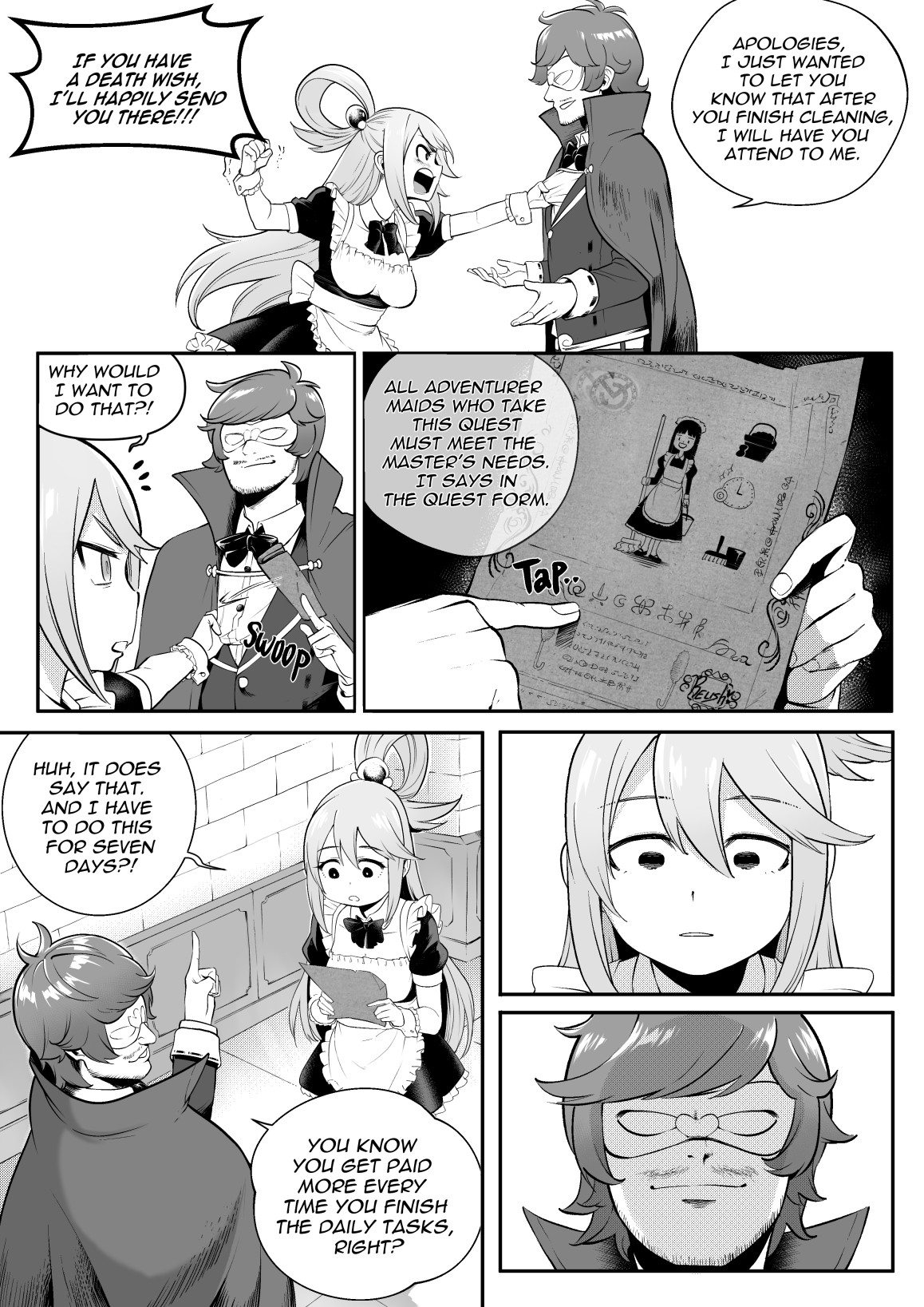 Maid4Fantasy By Ravenhart Porn Comic english 06