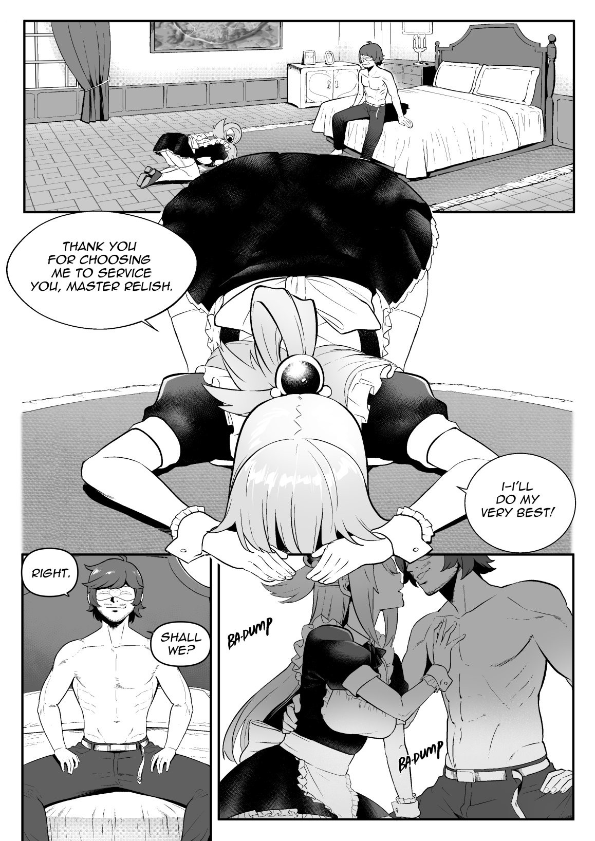 Maid4Fantasy By Ravenhart Porn Comic english 07