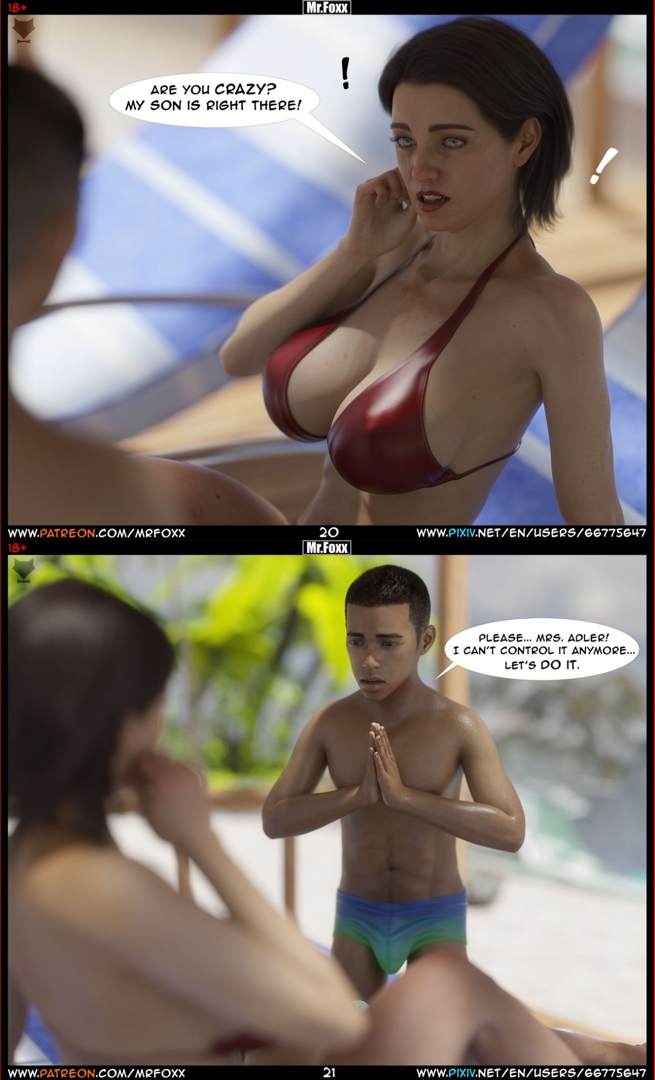 Mom’s Affair By Mr.FOXX Porn Comic english 11